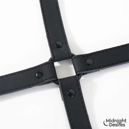 Hogtie Cross Bar Hand and Ankle Cuffs