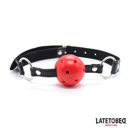 Hollow Hard Ball Gag for BDSM