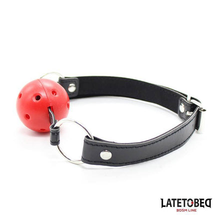 Hollow Hard Ball Gag for BDSM
