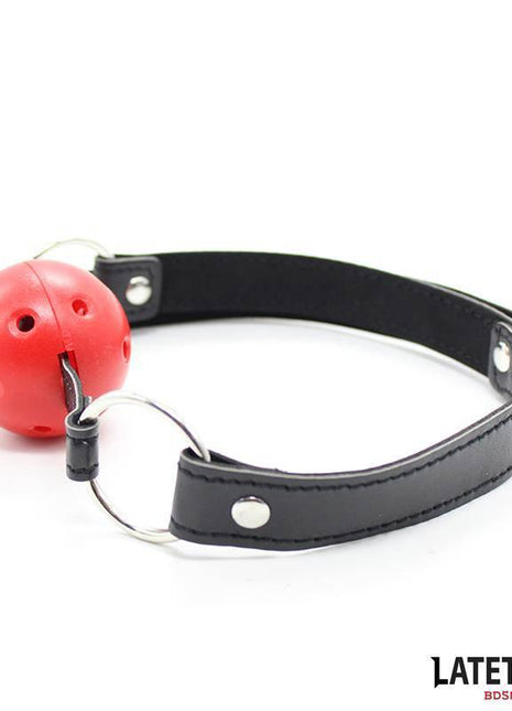 Hollow Hard Ball Gag for BDSM
