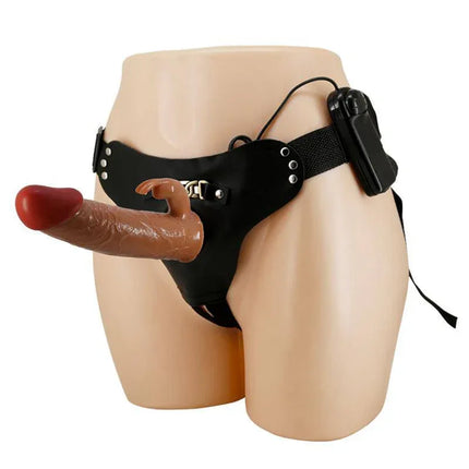 Hollow Strap-on Dildo with Vibration 7.4 Mavion
