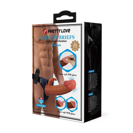 Hollow Strap-on Dildo with Vibration 7.4 Mavion