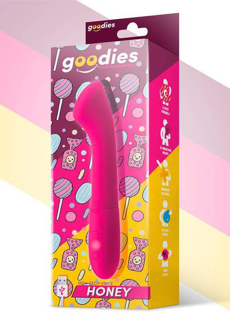 Honey G-Spot Vibe USB Silicone Fuchsia