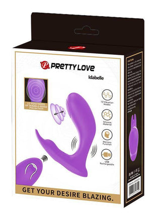 Idabelle Stimulator with Vibration and Pulsation Remote Control