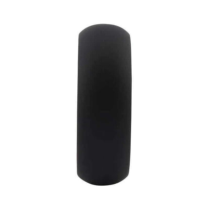 Infinity Black Silicone Ring L