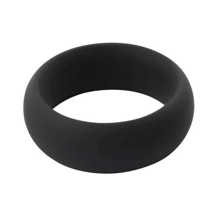Infinity Silicone Cock Ring M Black