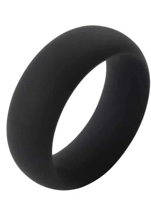 Infinity Silicone Cock Ring M Black