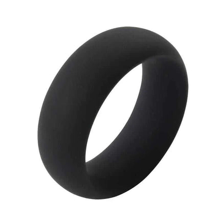 Infinity Silicone Cock Ring M Black