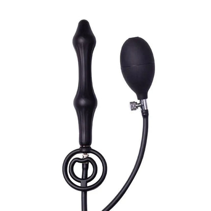 Inflatable Anal Plug with Double Balloon