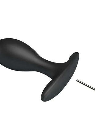Inflatable Anal Plug with Internal Ball Weight