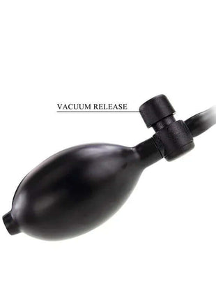 Inflatable Anal Plug with Internal Ball Weight