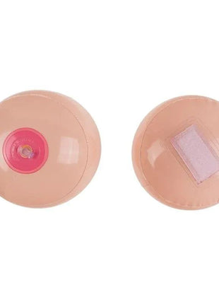 Two inflatable breasts party game set for adult icebreaker fun and challenges