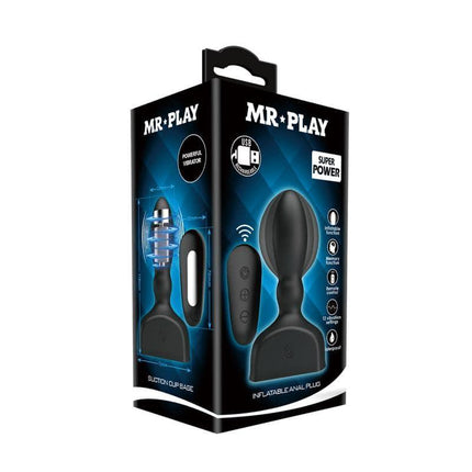 Inflatable Remote Control Anal Plug - Mr. Play