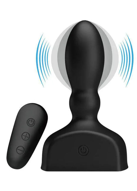 Inflatable Remote Control Anal Plug - Mr. Play
