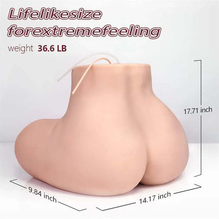 Ingrid Torso with Vibration and Sucking Efect 15.3 kg