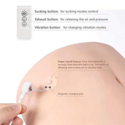 Ingrid Torso with Vibration and Sucking Efect 15.3 kg