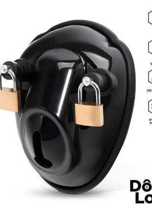 Inmate Chastity Cage with Spacers for Men