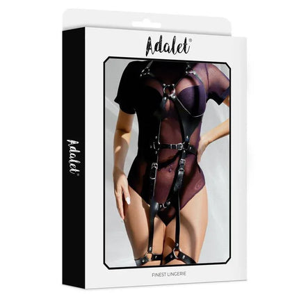 Ivette Vegan Leather Body Harness One size