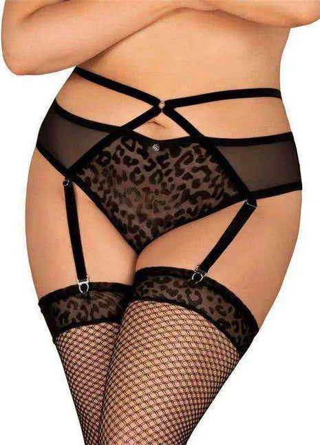 Elegant Jagueria garter belt with lace detailing