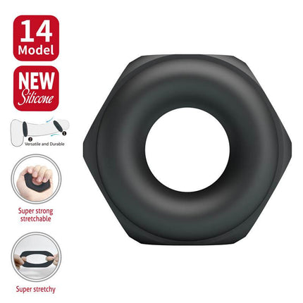 Jarvius Cock Ring Silicone Mod 14