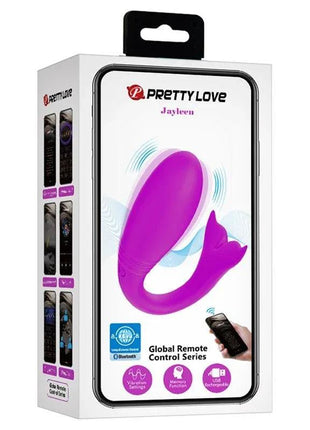 Jayleen Stimulator with APP Control sleek ergonomic design and mobile app interface for personalized pleasure