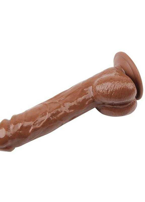 Jeff Stryker Vibrating Dildo 8.9 Brown