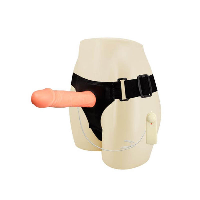 Strap-on with Hollow Dildo Jessica 18 cm