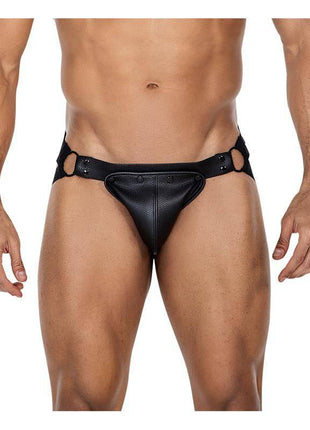 JOCKSTR4P02 Jockstrap Jock snap Black