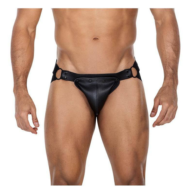 JOCKSTR4P02 Jockstrap Jock snap Black