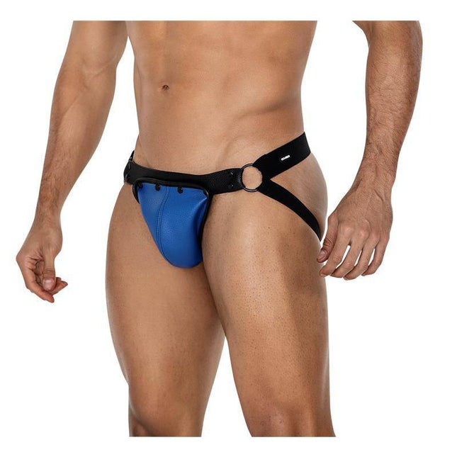 JOCKSTR4P02 Jockstrap Jocksnap Radiant Blue S M