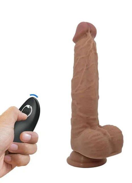 Jonathan Dildo with Vibration and Thrusting with Remote Control