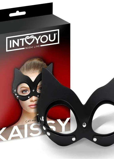 Adjustable Kaissy cat face mask with breathable fabric