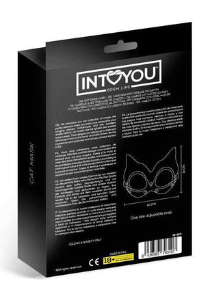 Kaissy Cat Mask with adjustable strap and playful cat design