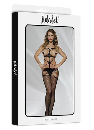 Kiara Open Fishnet Bodystocking
