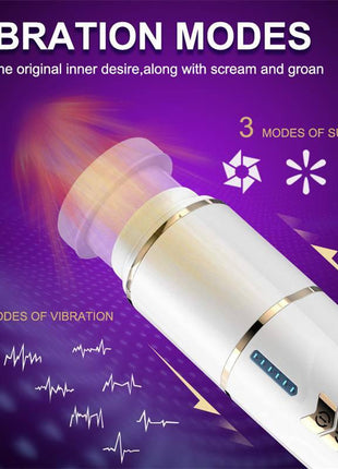 Kimi Male Masturbator with Telescoping and Rotation Functions