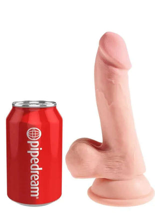 Triple Density Dildo with Testicles 6.5
