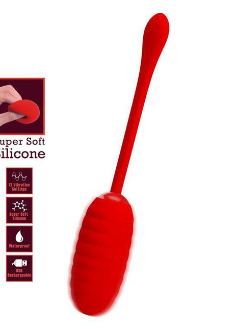 Kirk Vibrating Egg Red
