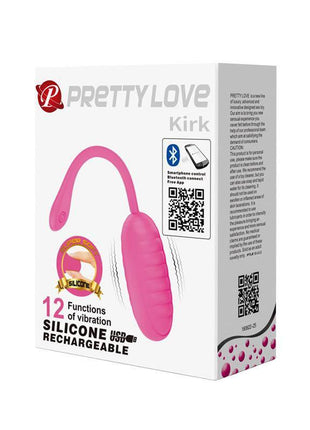 Kirk Vibrating Egg with Movil APP Silicone USB