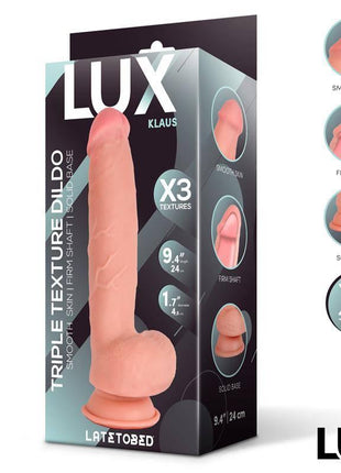 Klaus Triple Density Dildo with Balls 9.4