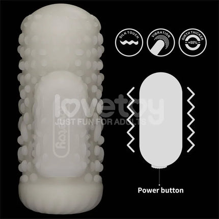 Knights Ring Vibrating Dual Purpose Sleeve Drip