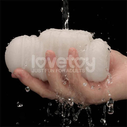 Knights Ring Vibrating Dual Purpose Sleeve Wavy