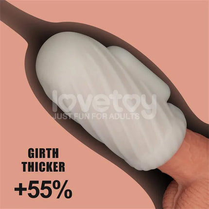 Knights Ring Vibrating Sleeve Dual Purpose