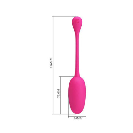 Knucker Silicone Vibrating Egg with 12 Modes