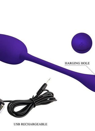 Knucker Vibrating Egg Purple