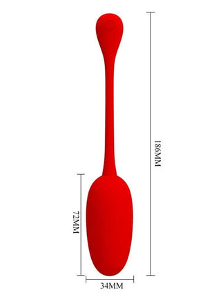 Knucker Vibrating Egg Red
