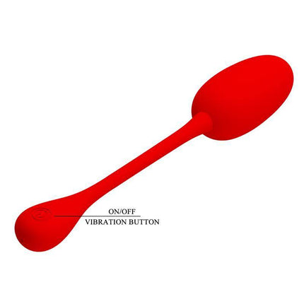 Knucker Vibrating Egg Red