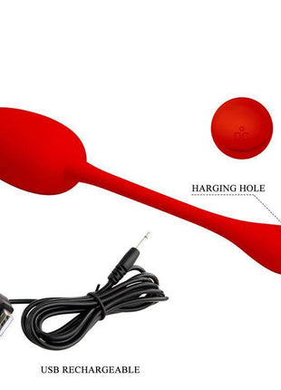 Knucker Vibrating Egg Red