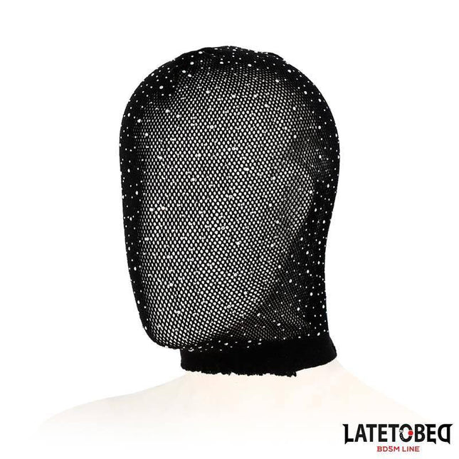 Lace Hood with Shiny Diamonds