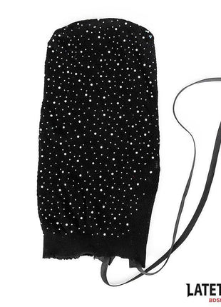 Lace Hood with Shiny Diamonds