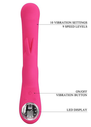 Lamar Vibrator G-Spot Rabbit Pink